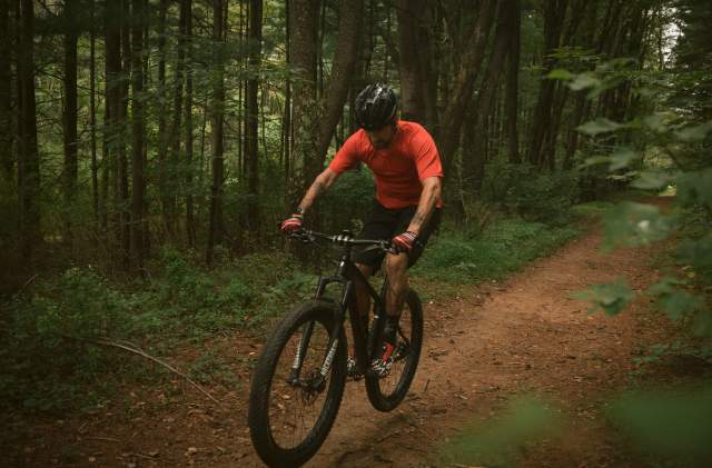 Jason at Rocky Gap Loop Trail - Mountain Biking - Flintstone MD