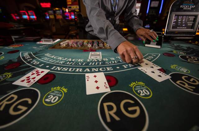 Rocky Gap Casino Resort - Game Floor - Flintstone MD - Switzer
