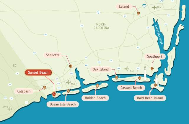 MapSlider - Sunset-Beach