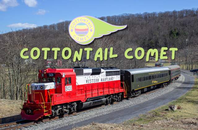 Cottontail Comet Train Ride
