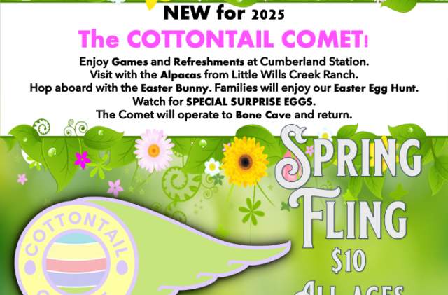 Cottontail Comet Train Ride