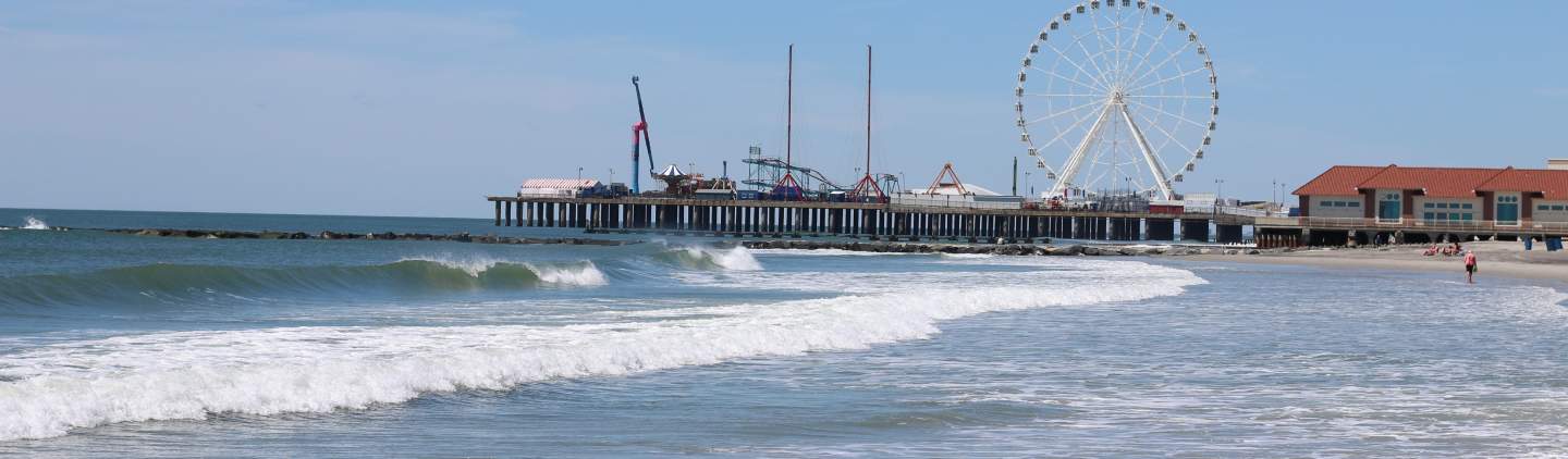 First Amusement Pier Built Over The Ocean Was In Atlantic City NJ
