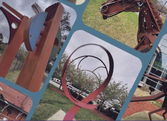 public art collage