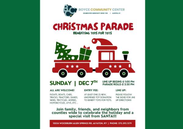 Boyce Christmas Parade