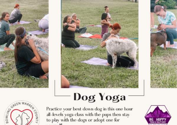 Dog Yoga with Warren County Humane Society