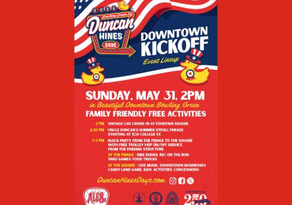 Downtown Kickoff of Duncan Hines Days 2026