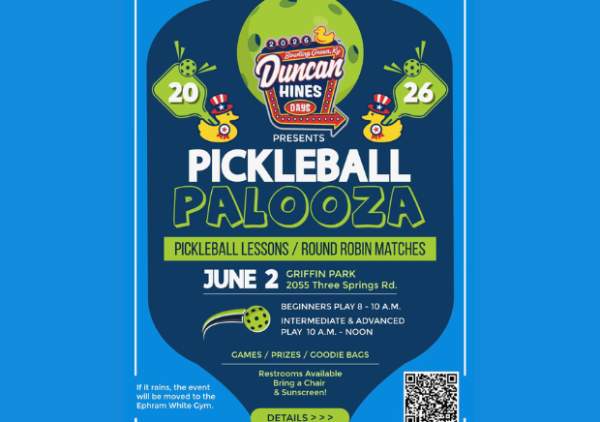 Pickleball Palooza during Duncan Hines Days