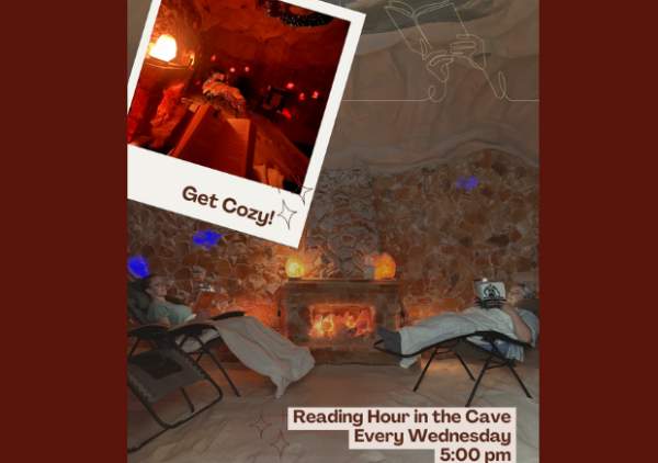 Reading Hour in the Cave