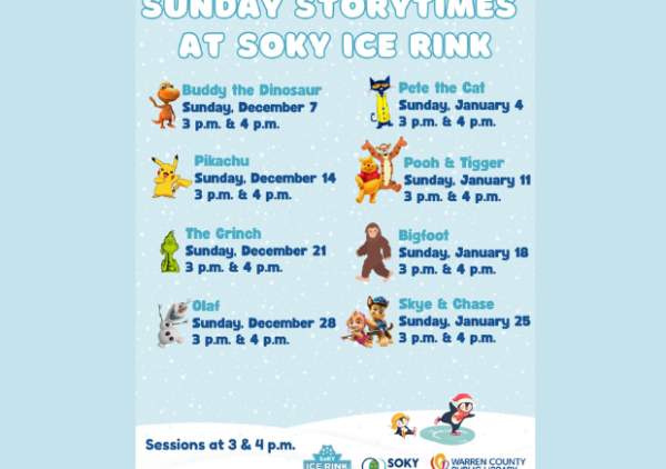 Sunday StoryTimes @ SOKY Ice Rink!