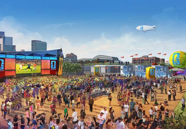 FIFA World Cup 26 Fan Fest Rendering