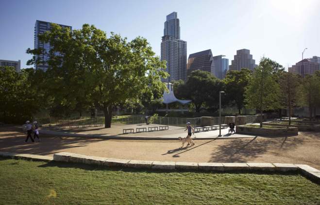 Auditorium Shores at the Hike and Bike Trail