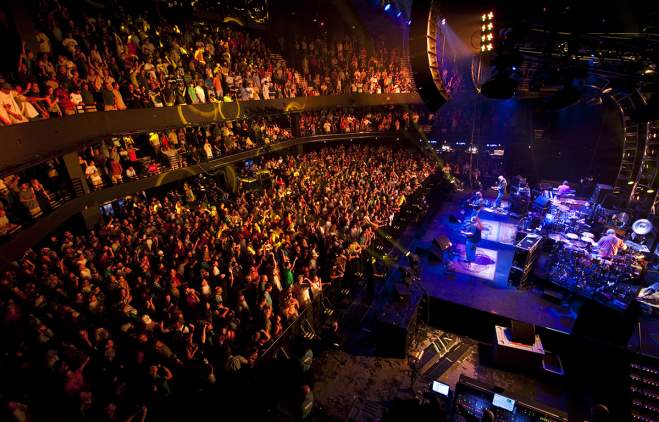 ACL Live Moody Theater Venue stage and crowd