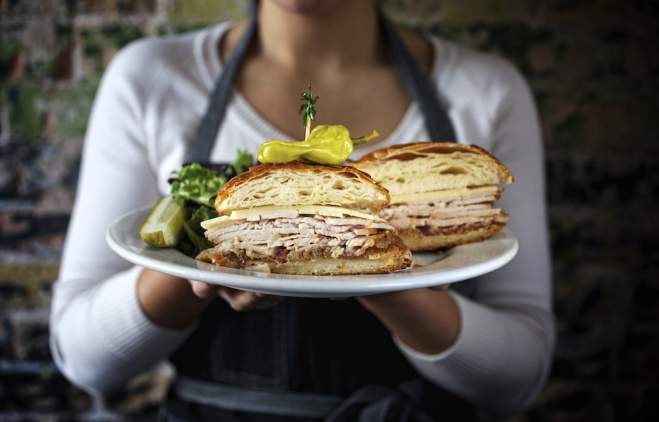 Turkey Sweet Sandwich at Waltons Fancy and Staple in austin texas