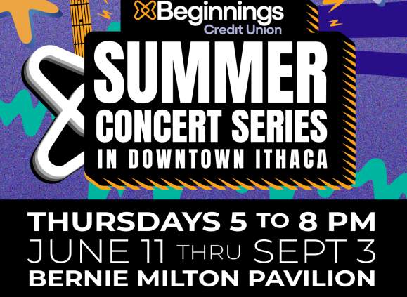 Beginnings Summer Concert Series in Downtown Ithaca