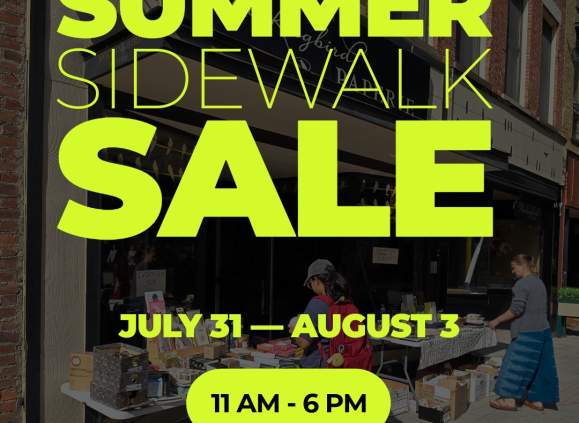 Downtown Ithaca Summer Sidewalk Sale