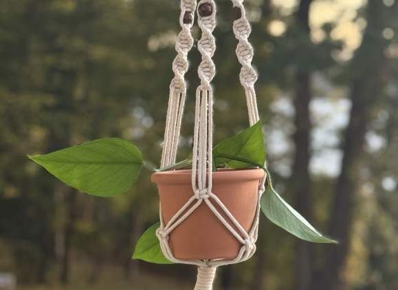 Make a Macramé Plant Hanger