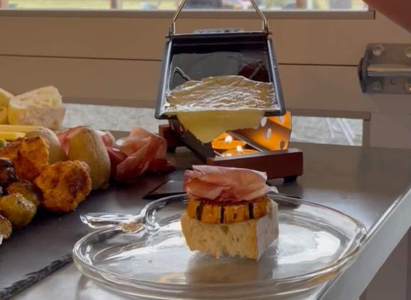 Raclette for Lunch! At South Hill Cider