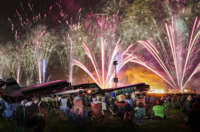 EAA AirVenture fireworks