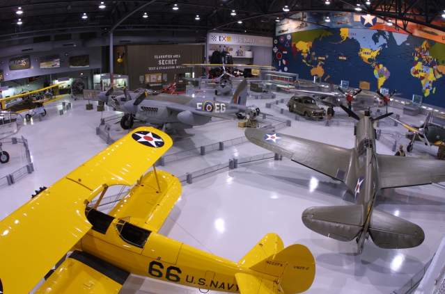 EAA Museum Yellow Plane