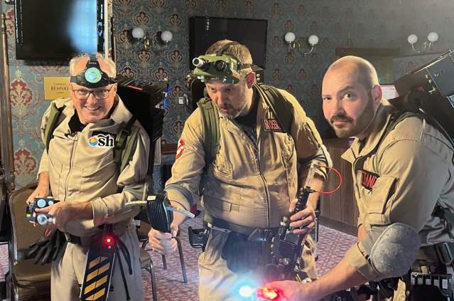 pat and the ghost busters at the grand