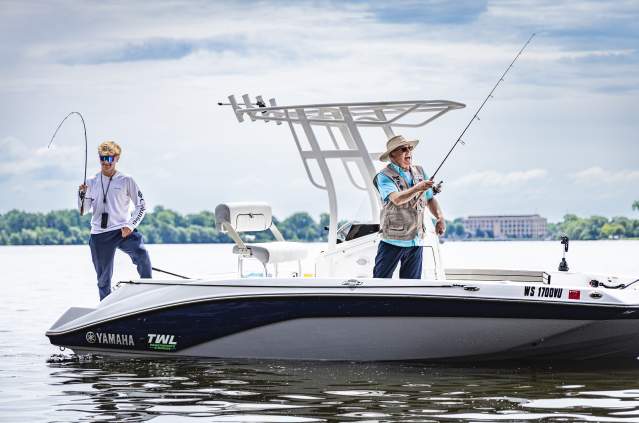 Summer fishing in Oshkosh, Wisconsin on Lake Winnebago and the Fox River
