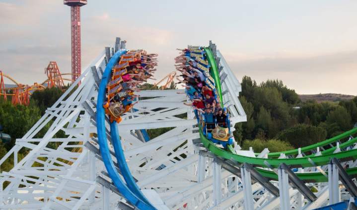 Twisted Colossus at Six Flags
