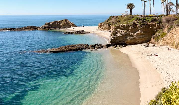 A beautiful California beach
