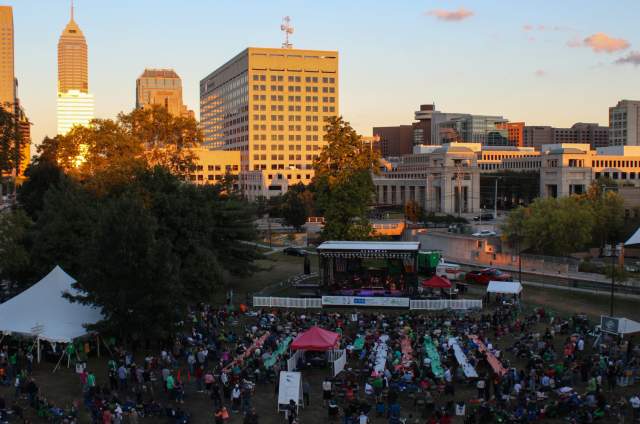 Indy Irish Fest is an annual celebration at downtown's Military Park