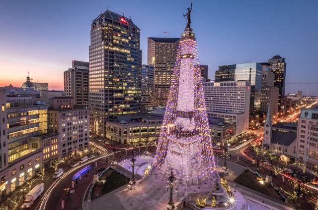 Circle of Lights sets the city aglow throughout the holiday season