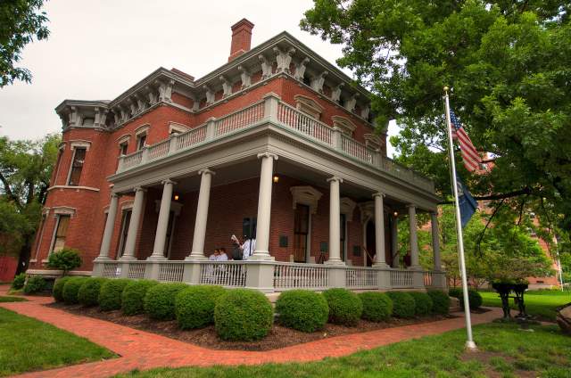 Explore history and heritage at locations like the Benjamin Harrison Presidential Site