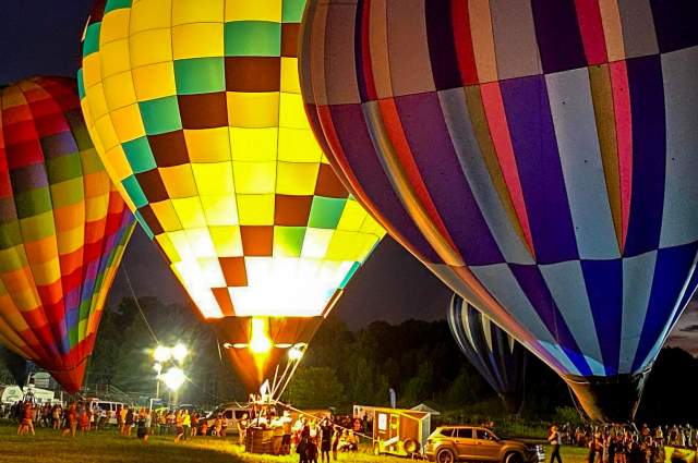 Allen County Fair hot air balloons