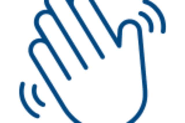 hand wave icon