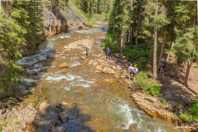 People in River