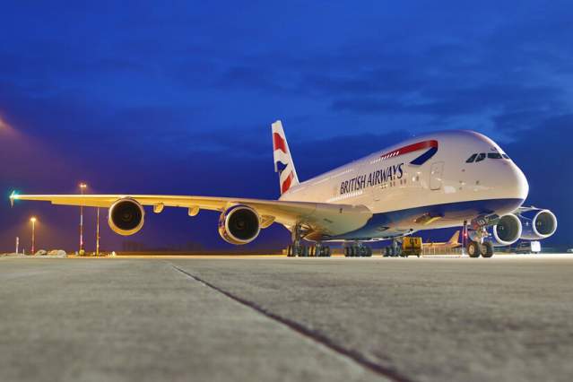 British Airways airplane