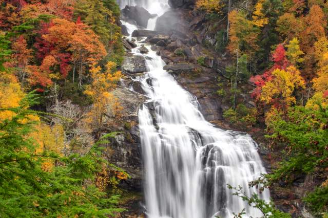 Whitewater Falls Autumn