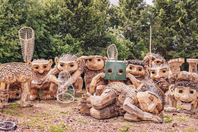 Thomas Dambo’s Trolls Are Coming to Pierce County: Make a Weekend of It