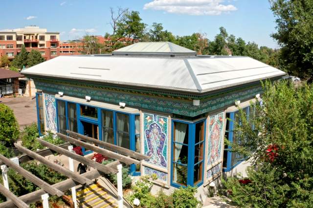 Boulder Dushanbe Teahouse From Above