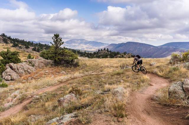 Mountain Biking Hall Rach Bitterbrush Trail