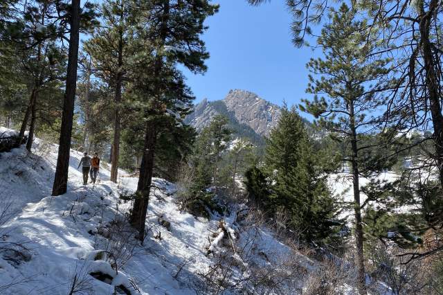 Boulder's McClintock Trail in Winter