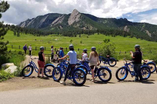 Electric Cruiser Bike Tour Boulder