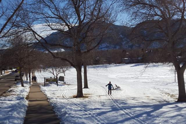 Cross Country Skiing North Boulder