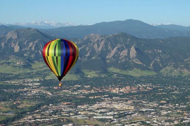 Hot Air Balloon Boulder