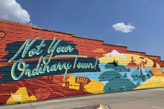 Not Your Ordinary Town Mural