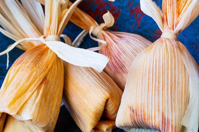 Hand Wrapped and Tied New Mexican Tamales