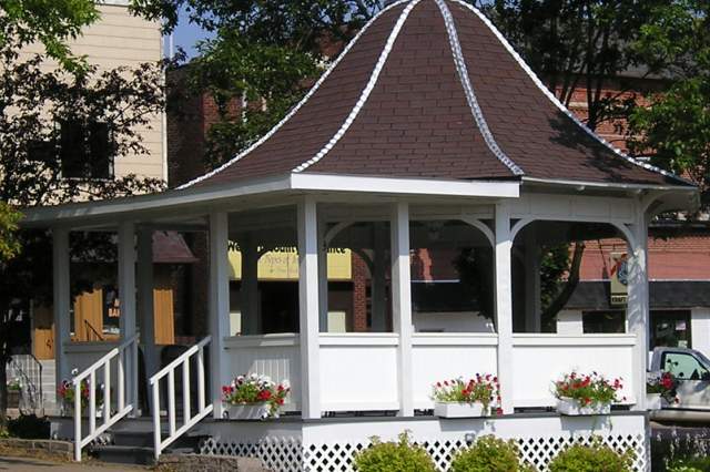 Downtown Athens WI Gazebo