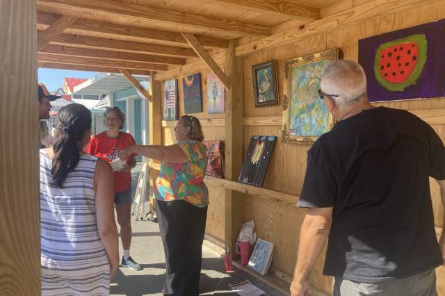 First Fridays and second Saturdays show up Art show