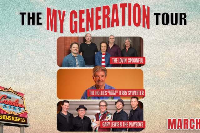 My Generation Tour: The Lovin’ Spoonful, The Hollies' Terry Sylvester, Gary Lewis & the Playboys