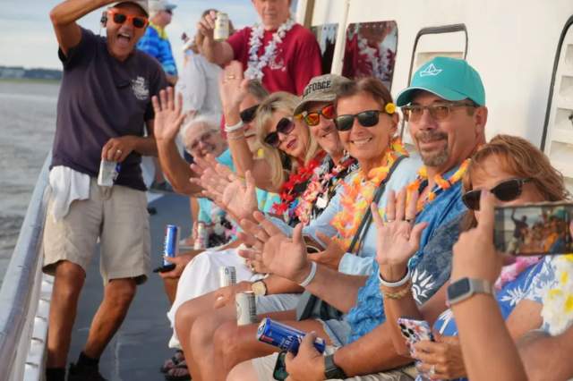 Sunset Luau Dolphin Cruise