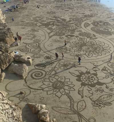 circles in the sand florence oregon