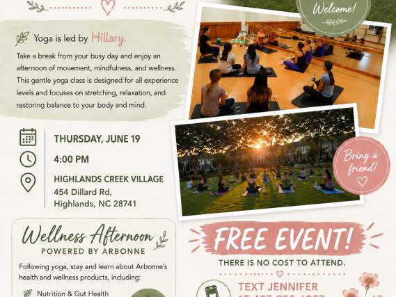 An Afternoon of Yoga and Wellness